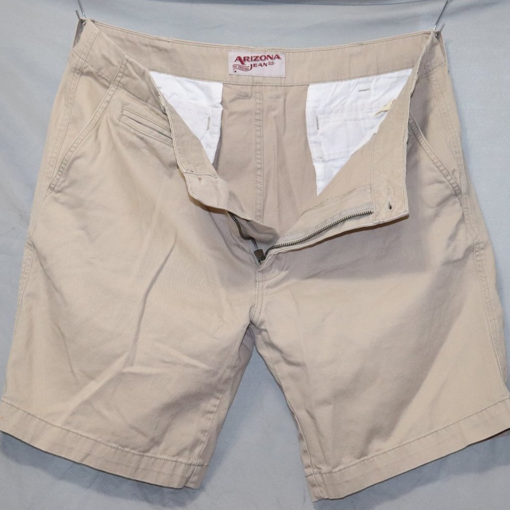 Beige men's shorts
